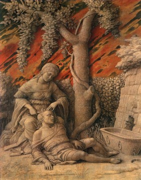 Andrea Mantegna Painting - Sansón y Dalila pintor renacentista Andrea Mantegna